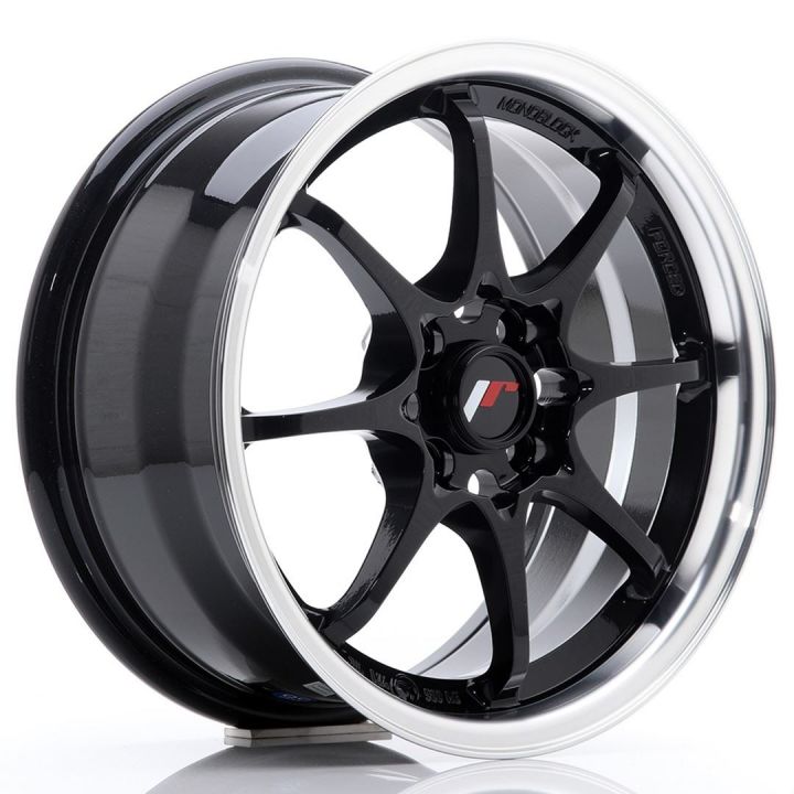 Japan Racing Wheels - JR-5 Gloss Black (15x7 Zoll)