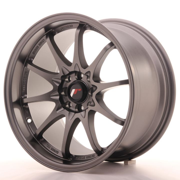 Japan Racing Wheels - JR-5 Matt Gun Metal (17x9.5 Zoll)