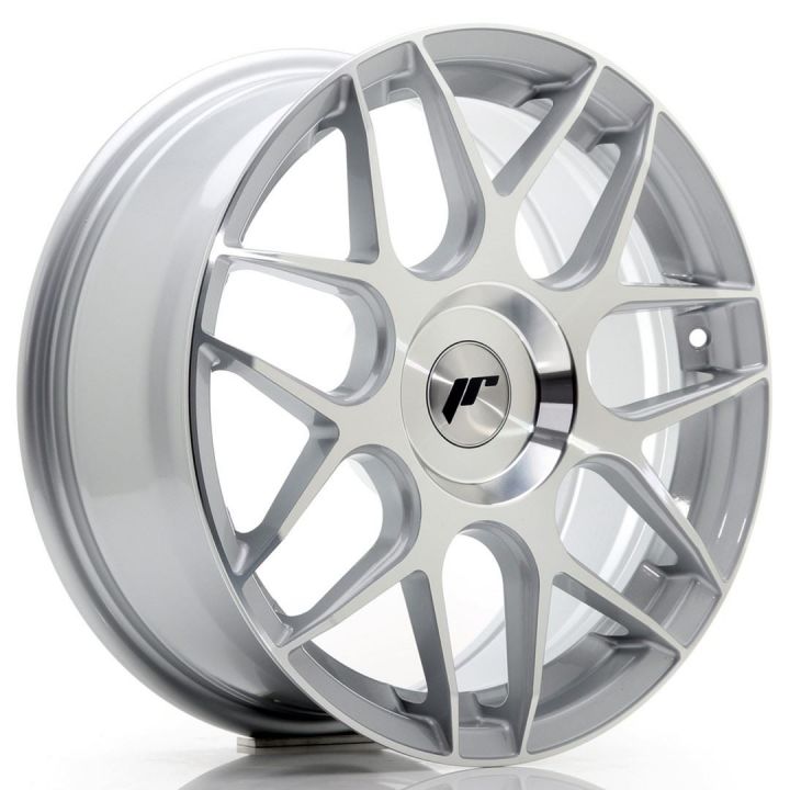 Japan Racing Wheels - JR-18 Silver Machined (17x7 Zoll)