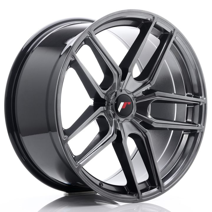 Japan Racing Wheels - JR-25 Hyper Black (20x10 inch)