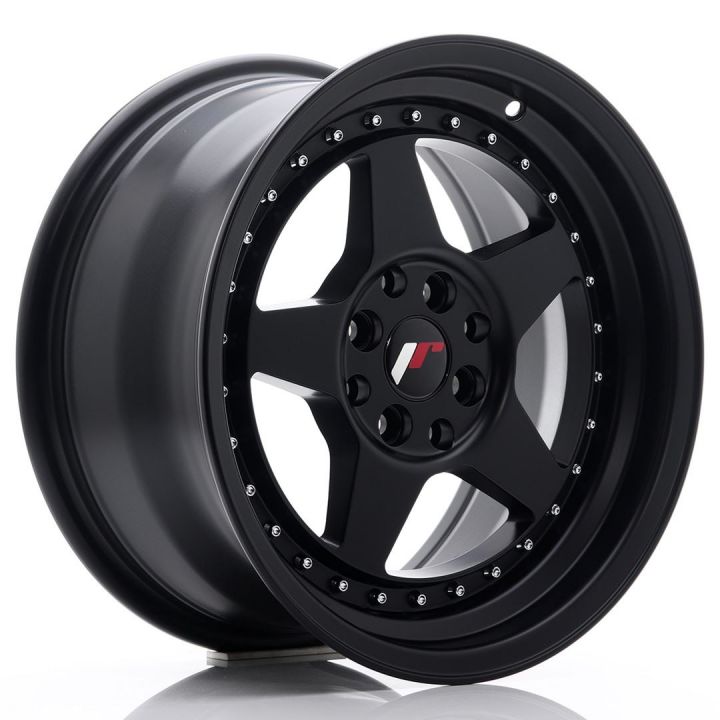 Japan Racing Wheels - JR-6 Matt Black (16x8 Zoll)