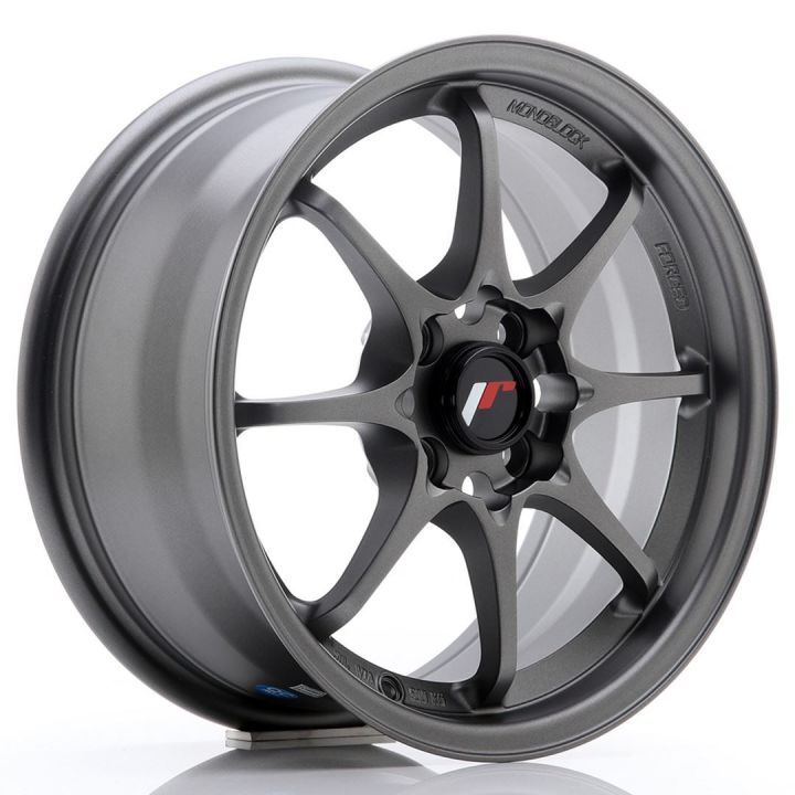 Japan Racing Wheels - JR-5 Matt Gun Metal (15x7 Zoll)