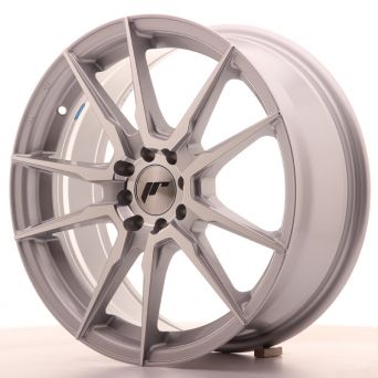 Sale - Japan Racing Wheels - JR-21 Silver Machined (17x7 Zoll)