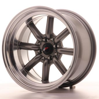 Japan Racing Wheels - JR-19 Gun Metal (16x9 inch)