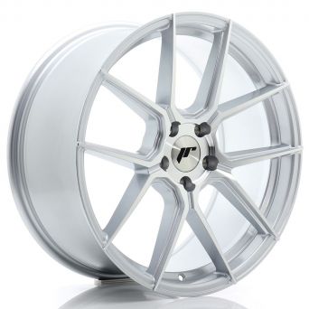 Japan Racing Wheels - JR-30 Silver Machined (19x8.5 inch)