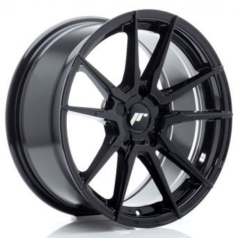 Japan Racing Wheels - JR-21 Gloss Black (17x9 inch)