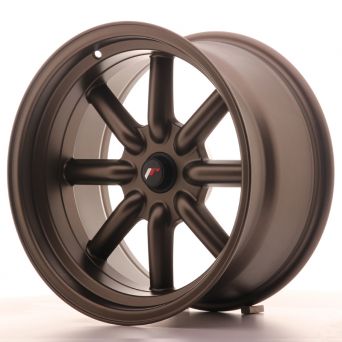 Season Sale - Japan Racing Wheels - JR-19 Matt Bronze (17x9 Zoll)