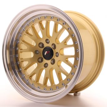 Einzelfelge - Japan Racing Wheels - JR-10 Gold (16x7 Zoll - 4x100/108 ET 30)