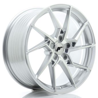 Japan Racing Wheels - JR-33 Silver Machined (19x8.5 inch)