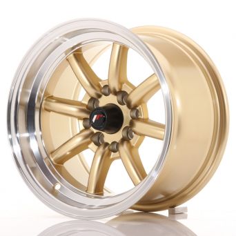 Japan Racing Wheels - JR-19 Gold (14x8 inch)