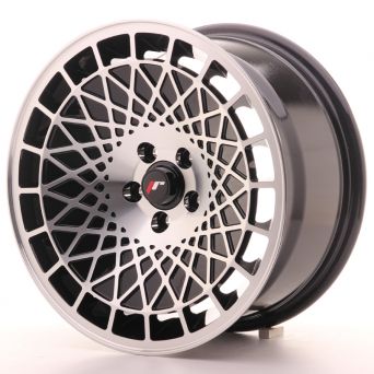 Japan Racing Wheels - JR-14 Black Machined (16x8 Zoll)