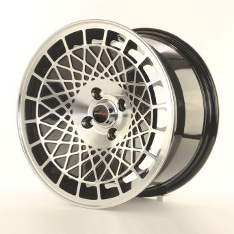 Japan Racing Wheels - JR-14 Black Machined (15 Zoll)