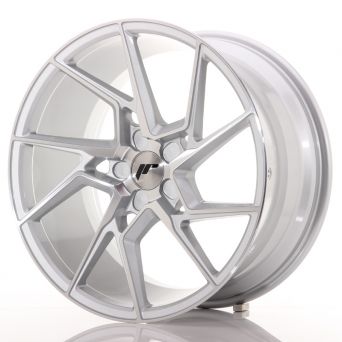 Japan Racing Wheels - JR-33 Silver Machined (20x10 inch)