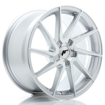 Japan Racing Wheels - JR-36 Brushed Silver (18x9 inch)