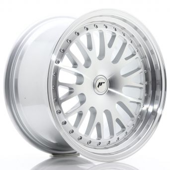 Japan Racing Wheels - JR-10 Silver Machined (18x9.5 inch)