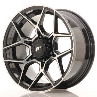 Japan Racing Wheels - JR-X9 Gloss Black Machined (18x9 Zoll)