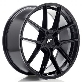 Japan Racing Wheels - JR-30 Glossy Black (20x8.5 inch)