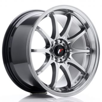 Japan Racing Wheels - JR-5 Hyper Black (18x9.5 inch)