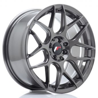 Japan Racing Wheels - JR-18 Hyper Gray (17x8 inch)