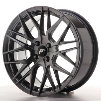 Japan Racing Wheels - JR-28 Hyper Black (17x7 inch)