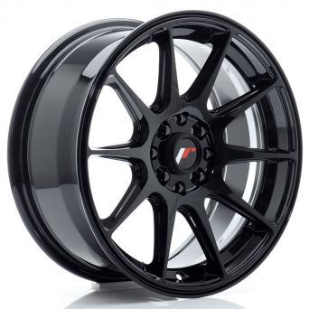 Japan Racing Wheels - JR-11 Gloss Black (16x7 Zoll)