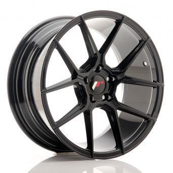 Japan Racing Wheels - JR-30 Glossy Black (18x8.5 inch)