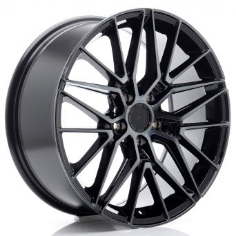 Japan Racing Wheels - JR-38 Black Brushed (18x8 inch)