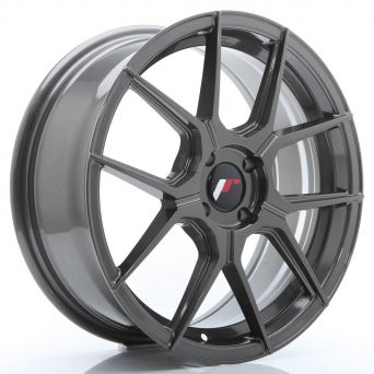 Japan Racing Wheels - JR-30 Hyper Gray (17x7 Zoll)