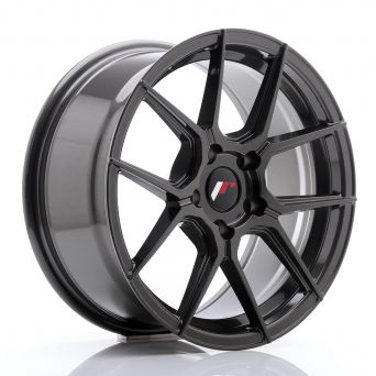 Japan Racing Wheels - JR-30 Hyper Gray (17x8 inch)