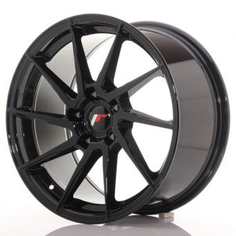 SALE - Japan Racing Wheels - JR-36 Glossy Black (18x9 Zoll)