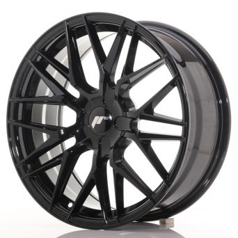 SALE - Japan Racing Wheels - JR-28 Glossy Black (18x7.5 Zoll)