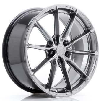 Japan Racing Wheels - JR-37 Hyper Black (19x8.5 Zoll)