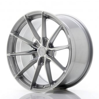 Japan Racing Wheels - JR-37 Silver Machined (19x9.5 inch)