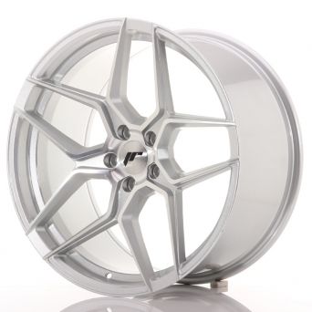 Japan Racing Wheels - JR-34 Silver Machined (19x9.5 inch)