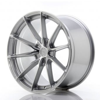 Japan Racing Wheels - JR-37 Silver Machined (20x10.5 inch)