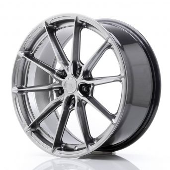 Japan Racing Wheels - JR-37 Hyper Black (18x8 inch)