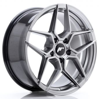 Japan Racing Wheels - JR-34 Hyper Black (18x8 inch)