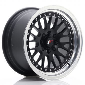 Japan Racing Wheels - JR-10 Matt Black Machined (15x8 Zoll)