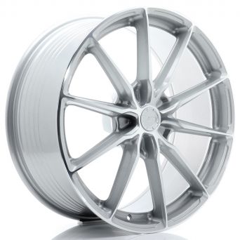 SALE - Japan Racing Wheels - JR-37 Silver Machined (21x9 Zoll)