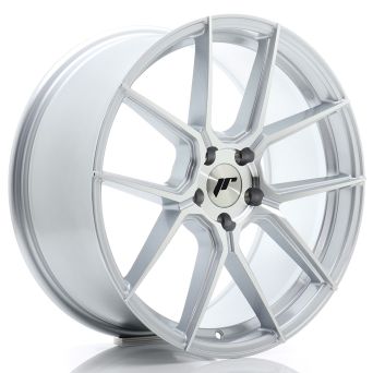 Felgensatz - 4 St�ck - Japan Racing Wheels - JR-30 Silver Machined (19x8.5 Zoll und 19x9.5 Zoll 5x120 T�V)