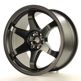 Japan Racing Wheels - JR-3 Matt Black (17x9 Zoll - 5x114.3/120 ET 30)