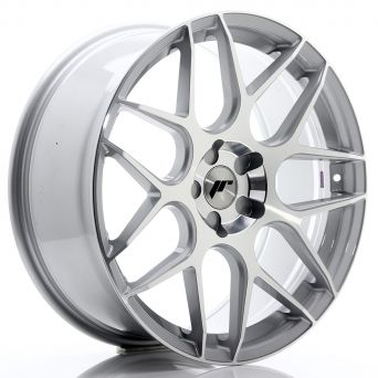 Japan Racing Wheels - JR-18 Silver Machined (20x8.5 inch)