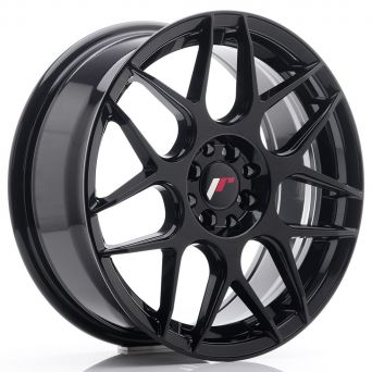 Japan Racing Wheels - JR-18 Gloss Black (17x7 inch)