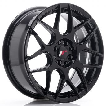 Japan Racing Wheels - JR-18 Gloss Black (17x7 Zoll)