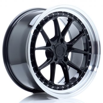 Japan Racing Wheels - JR-39 Glossy Black Machined (19x9.5 Zoll)