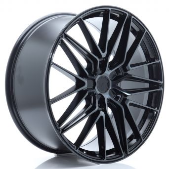 Japan Racing Wheels - JR-38 Black Brushed (22x9.5 inch)