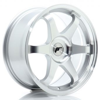 Japan Racing Wheels - JR-3 Silver Machined Face (17x8 Zoll)