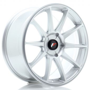 Japan Racing Wheels - JR-11 Hyper Silver (18x8.5 inch)