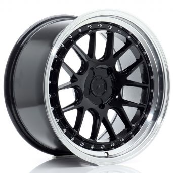 SALE - Japan Racing Wheels - JR-40 Glossy Black (18x9.5 Zoll)