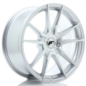 Japan Racing Wheels - JR-21 Silver Machined (18x8 Zoll)